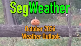 October 2026 Official Weather Outlook