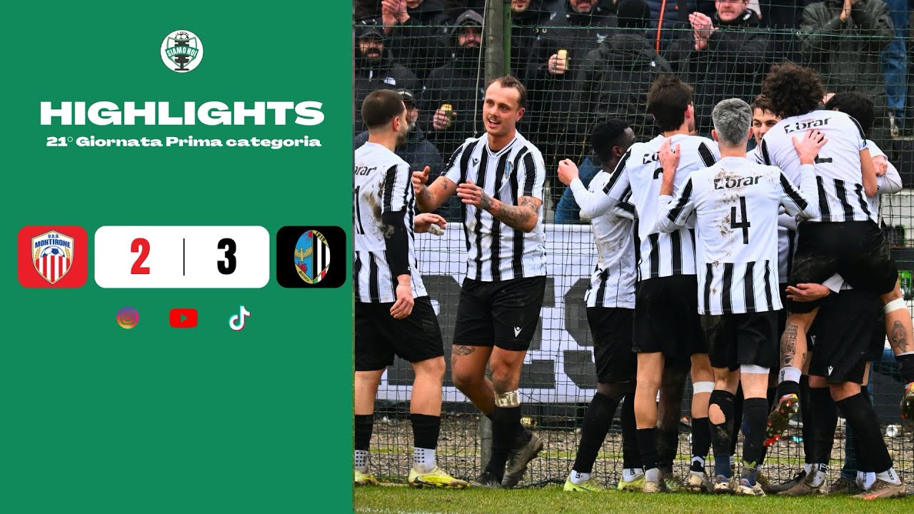 MONTIRONE 2-3 SUZZARA / HIGHLIGHTS / 21º GIORNATA / PRIMA CATEGORIA LOMBARDIA GIRONE G