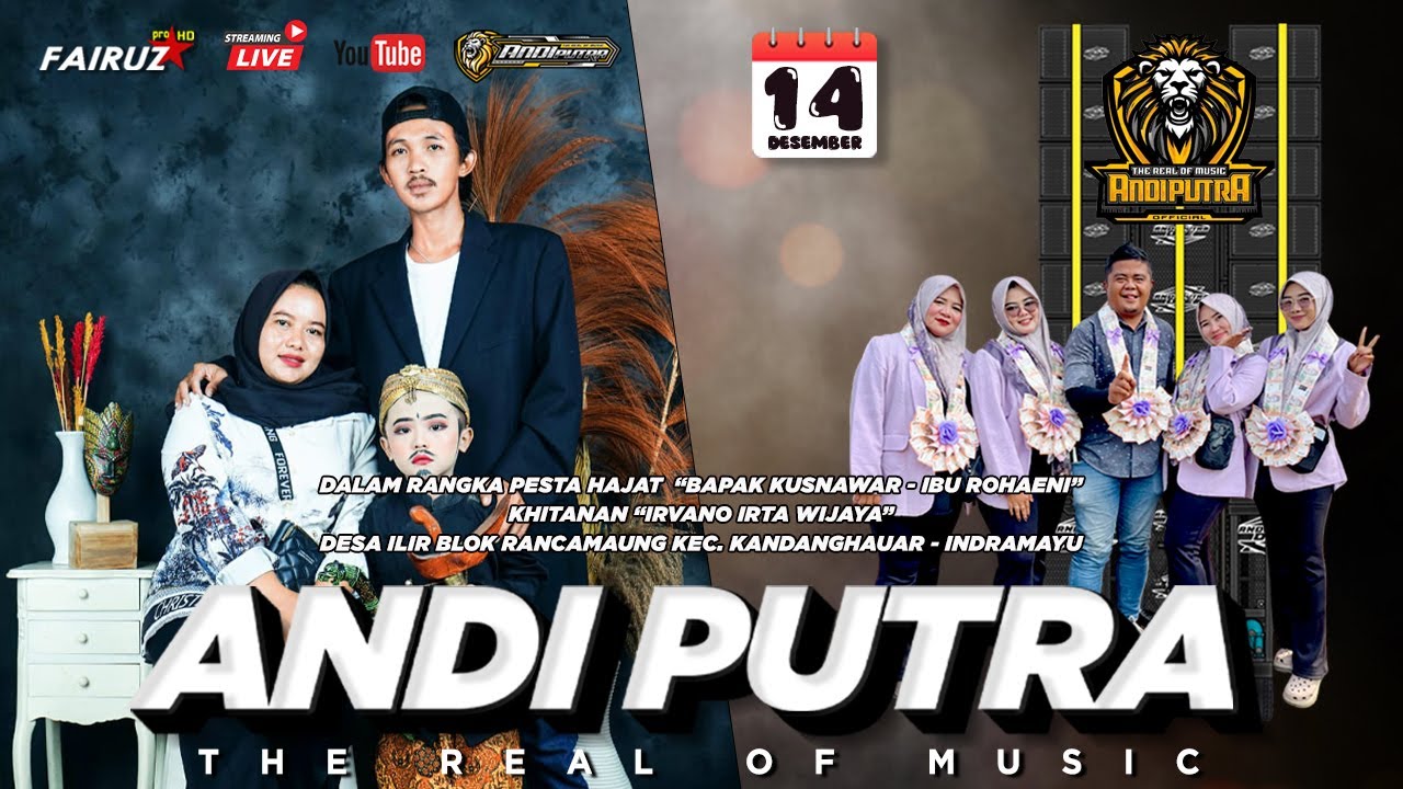 🔴 LIVE | ANDI PUTRA ONE | DS ILIR BLOK RANCAMAUNG KEC. KANDANGHAUR - INDRAMAYU | 14 DESEMBER 2025