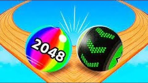 BallRun 2048 vs Going Balls Android iOS Mobile Gameplay Walkthrough Trailer Hyper Casual Games Relax