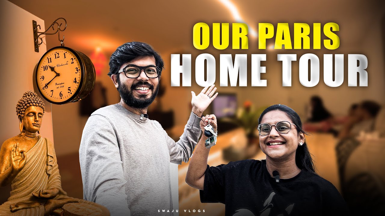 Our Dream Home Tour in Paris🏡| Full Apartment Tour + Total Furnishing Cost | Swaju Vlogs 