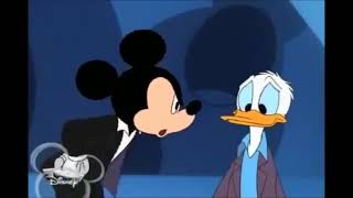 Mickey Mouse Scolds Count Dracula