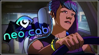 Neo Cab Gameplay First Look - The Last Human Taxi Driver - First 45 Mins (Let's Play Neo Cab Part 1) screenshot 5