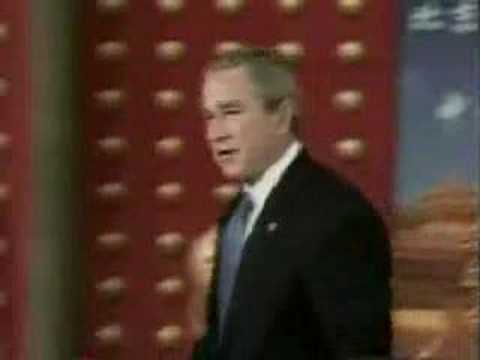 Bush Tries to Escape