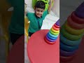 Arihanta A play school ##arihanta #kids fun ##playschool colour recognize rings #