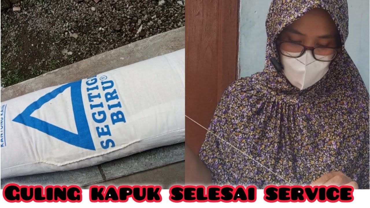 Alhamdulillah, Selesai service guling kapuk langsung jemur.. 