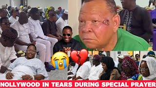 😭💔😭Nollywood in Tears During Special Prayer for Alhaji Taiwo Hassan Ogogo Over His Stage 4 Cancer