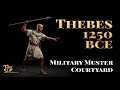 1250 BCE Thebes: Military Muster Courtyard | [TiME SLiP] Hidden Object Game [Reveal Version] [👉CC ]