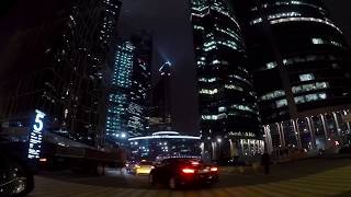 🚘Московский мегаполис никогда не спит. Ночная жизнь в Москве. Прогулка по городу. Moscow Russia!