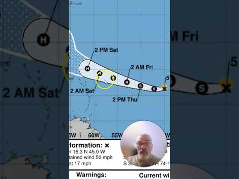 Weather In A Minute 8 14 25 Tropical Storm Erin Continues West Thunderstorm Risk Northeast US