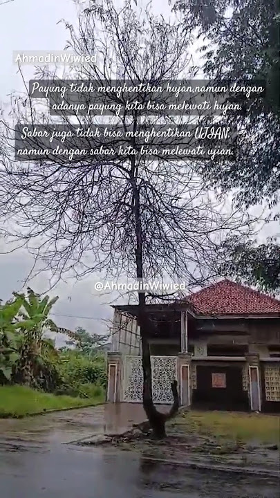 Hujan #hujan #syahdu #payung @AhmadinWiwied
