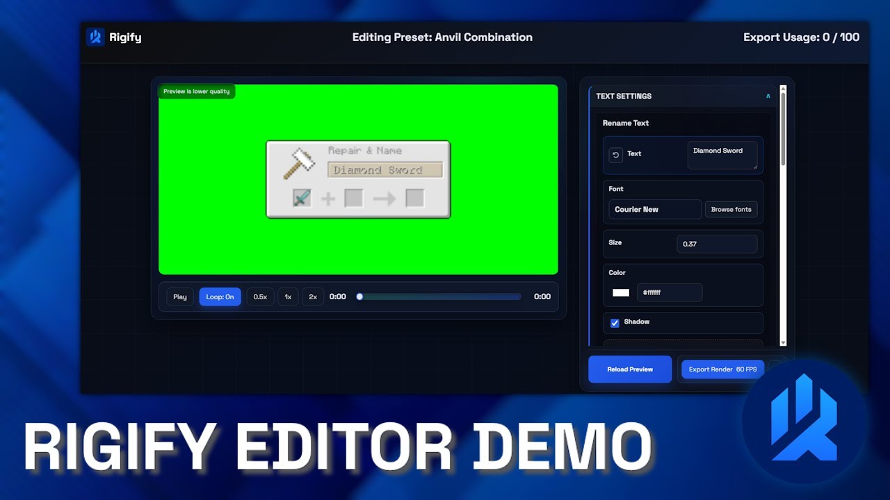 Rigify - Editor Demo Showcase - YouTube