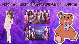 Dress to impress katseye update and quest! 