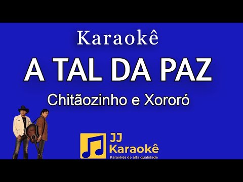 Video thumbnail for A tal da paz - Chitãozinho e Xororó