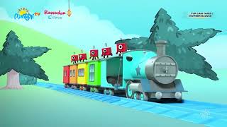 Balok Angka  Naik Kereta Api   Numberblocks Bahasa Indonesia