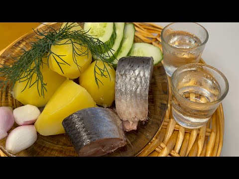 Селедка по домашнему.Готовим рассол для селёдки