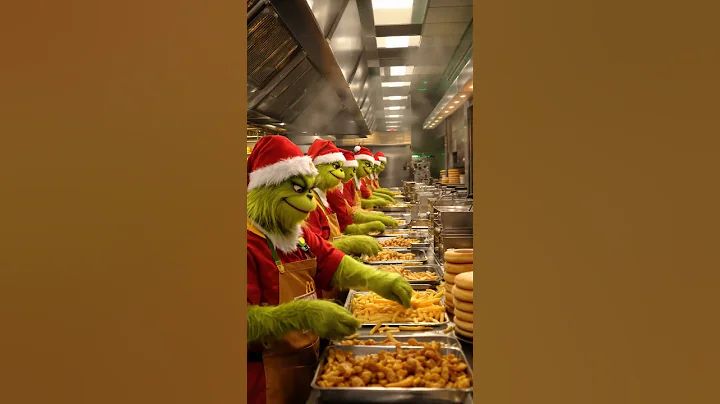 WTF is going on at McDonalds 💀😭 #ai #aiart #aiartwork #mcdonalds #grinch