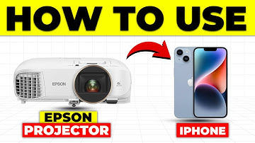 How To Use Epson Projector With iPhone (How To Setup/Connect And Project iPhone To Epson Projector)