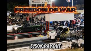 Freedom of War: Biggest No Prep Payout EVER!!