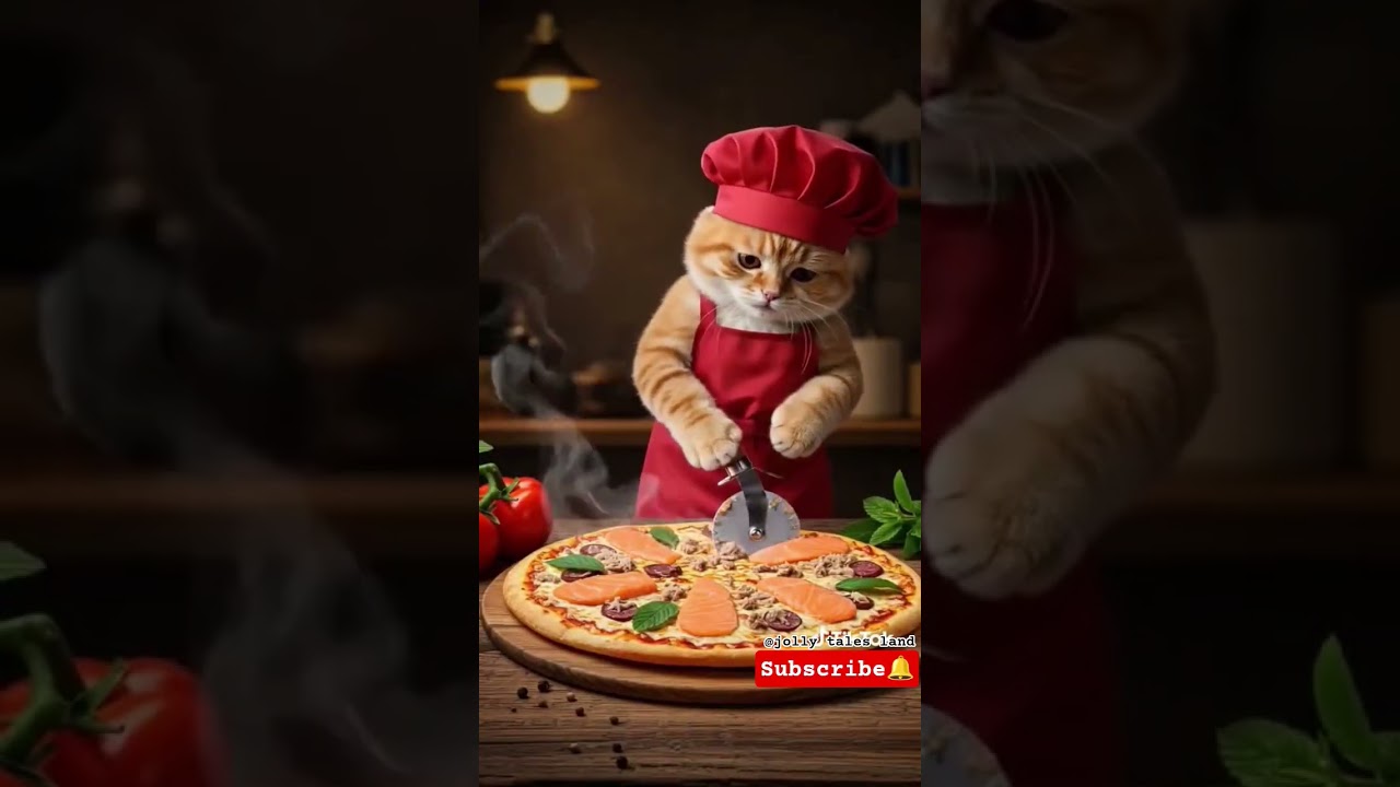 🍕✨The Magical Pizza Delivery Boy A Whimsical Adventure!😺🚴‍♂️