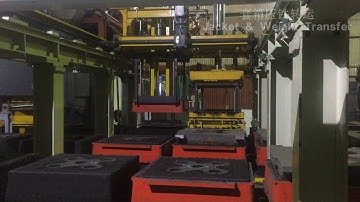 automatic flaskless molding line-kailong machinery