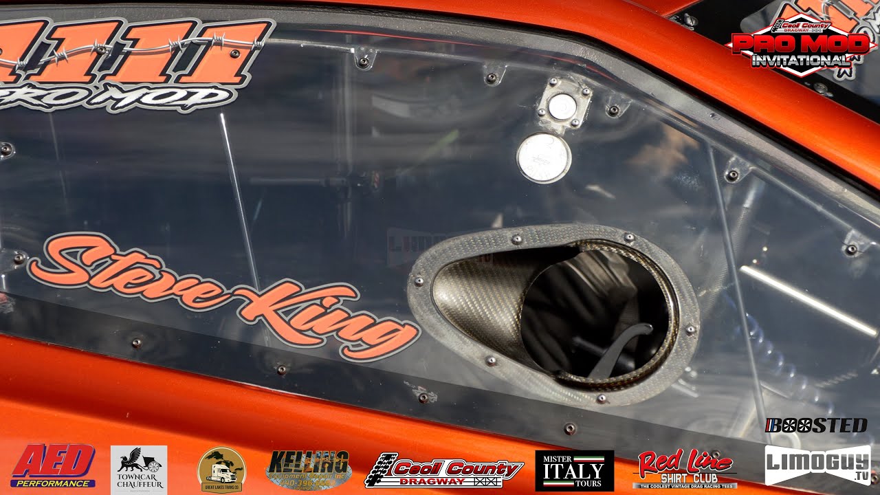 BOOSTED Steve King Top Qualifier 2025 Pro Mod Invitational From Cecil County Dragway Rising Sun, MD