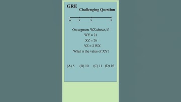 GRE Practice Question 5
