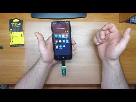 Как подключить USB флешку к телефону TYPE C