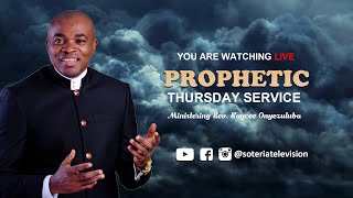 You are watching live THURSDAY PROPHETIC SERVICE. Ministering Rev. Kaycee Onyezuluba. 30/5/2024