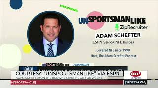 Adam Schefter on Shedeur Sanders' chances of starting as QB1 - Sports4CLE 6/17/25