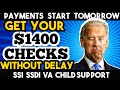 $1,400 STIMULUS CHECKS THIS WEEKEND | $200 BENEFITS | SSI, SSDI, VA, CHILD SUPPORT