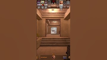 How cooked is CS2 running accuracy? Mac-10 Mirage 1v4 clutch #csgo #cs2 #gaming