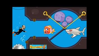 save the fish game / save fish / fishdom gameplay / gameplay android and ios / pdl game screenshot 5