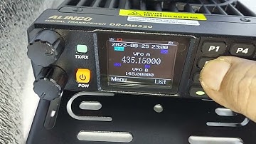 Alinco DRMD520E VHF UHF DMR base with Cross Band Repeater/ Airband AM receiver built-in