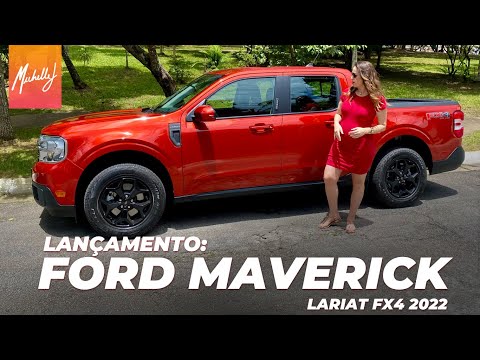 Launch: Ford Maverick Lariat FX4 2022 through the streets of São Paulo! Rating with Michelle J