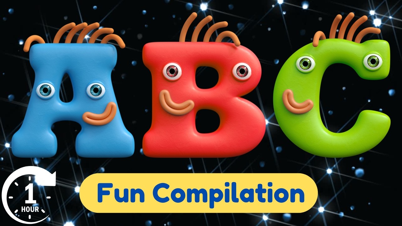 ABC Kids Songs Compilation | 1 Hour Nonstop Alphabet Songs | Nursery ...