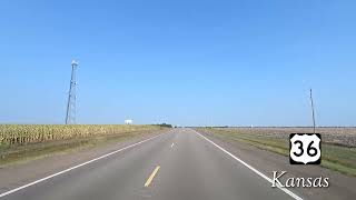 U S 36 East Part 4 (Phillipsburg, KS to Seneca, KS)