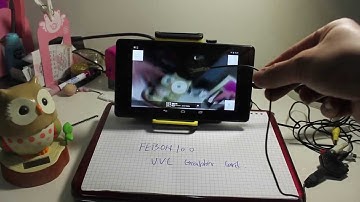 [NO ROOT] endoscope (snake camera) connect  UVC CVBS grabber card into NEXUS 7 (Android 4.3)