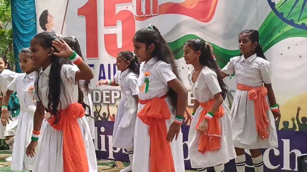 Independence day celebration at Tulip school, Amalapuram 