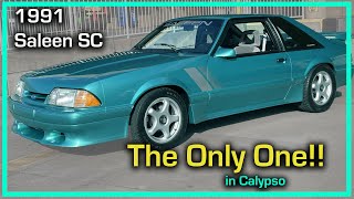 20 years in Hiding!! Calypso 1991 Saleen SC  Custom Ordered
