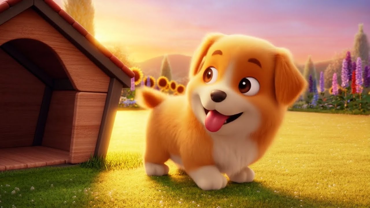 Chó Con và Những Người Bạn Đáng Yêu – Nhạc Thiếu Nhi 3D Dễ Thương