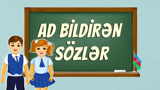 AD BİLDİRƏN SÖZLƏR