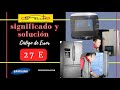 Error 27 E refrigerador samsung RF26 que significa y como solucionar