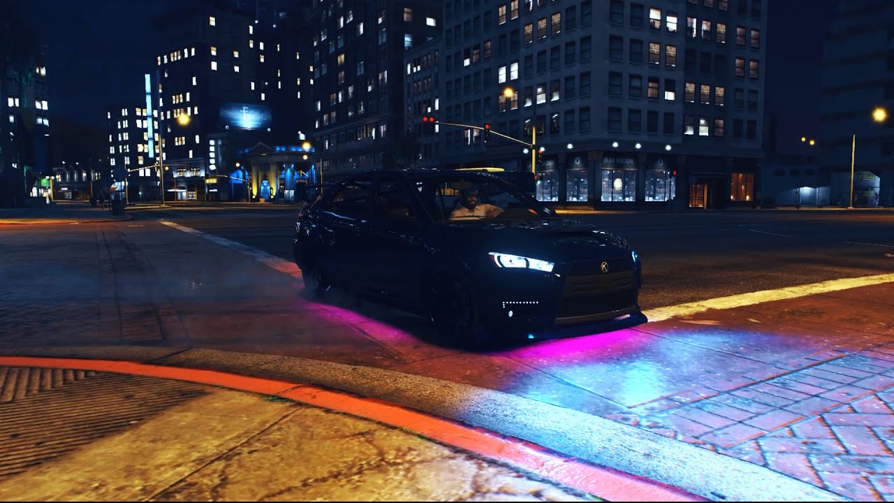 Living Life In The Night - GTA 5 (Drift Montage)