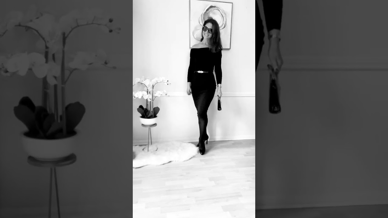 All Black Outfit Look -Black Fashion my Favourite 🤭