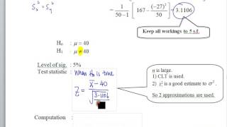 Stats 7: Hypothesis Testing- Part 09: Example 5
