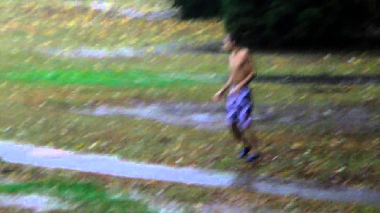 Skim Boarding In My Front Yard During Hurricane Sandy YouTube