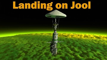 Landing on JOOL in KSP 2!