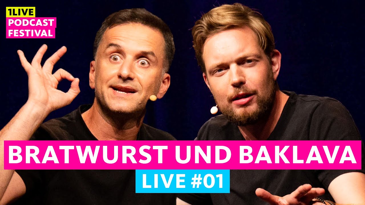 Teil 1 Bratwurst und Baklava mit Özcan Cosar und Bastian Bielendorfer LIVE 1LIVE Teil 1 Bratwurst und Baklava mit Özcan Cosar und Bastian Bielendorfer LIVE 1LIVE