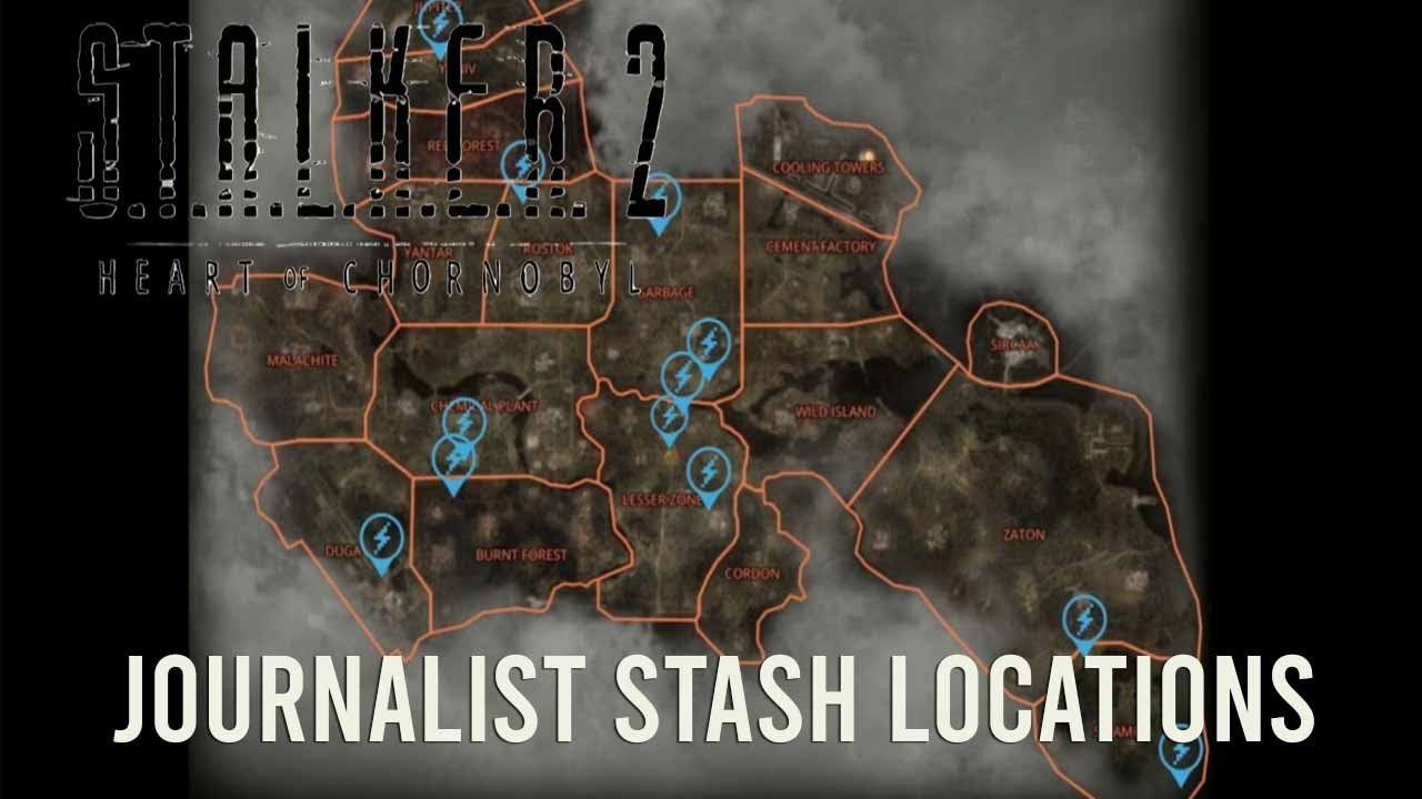 Journalist Stash Location (Garbage ) Stalker 2